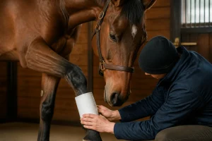Engorgement cheval : symptômes, causes et traitements