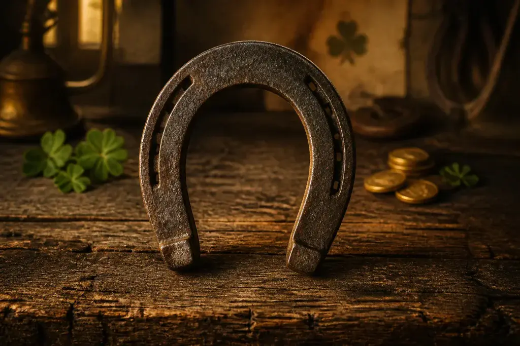 Fer a cheval ancien symbole de chance