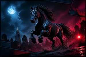 Le Cheval Noir : Sommet, Races et Gastronomie