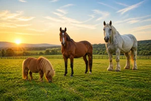 Le poids moyen d'un cheval : ce qu'il faut savoir