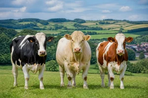 Tableau des races bovines : identification et traits