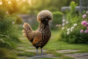 La poule Padoue : une allure unique et un tempérament doux