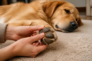 Les coussinets de votre chien : essentiels et fragiles