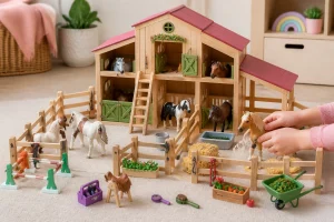 Les écuries jouets pour chevaux : un univers à construire