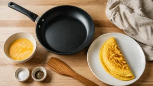 Comment faire une omelette moelleuse, baveuse ou bien prise ? Feu, pliage, erreurs
