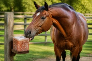 Pierre de sel pour cheval : l'apport minéral essentiel