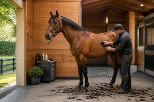 Tonte cheval 2026 : confort, santé et entretien